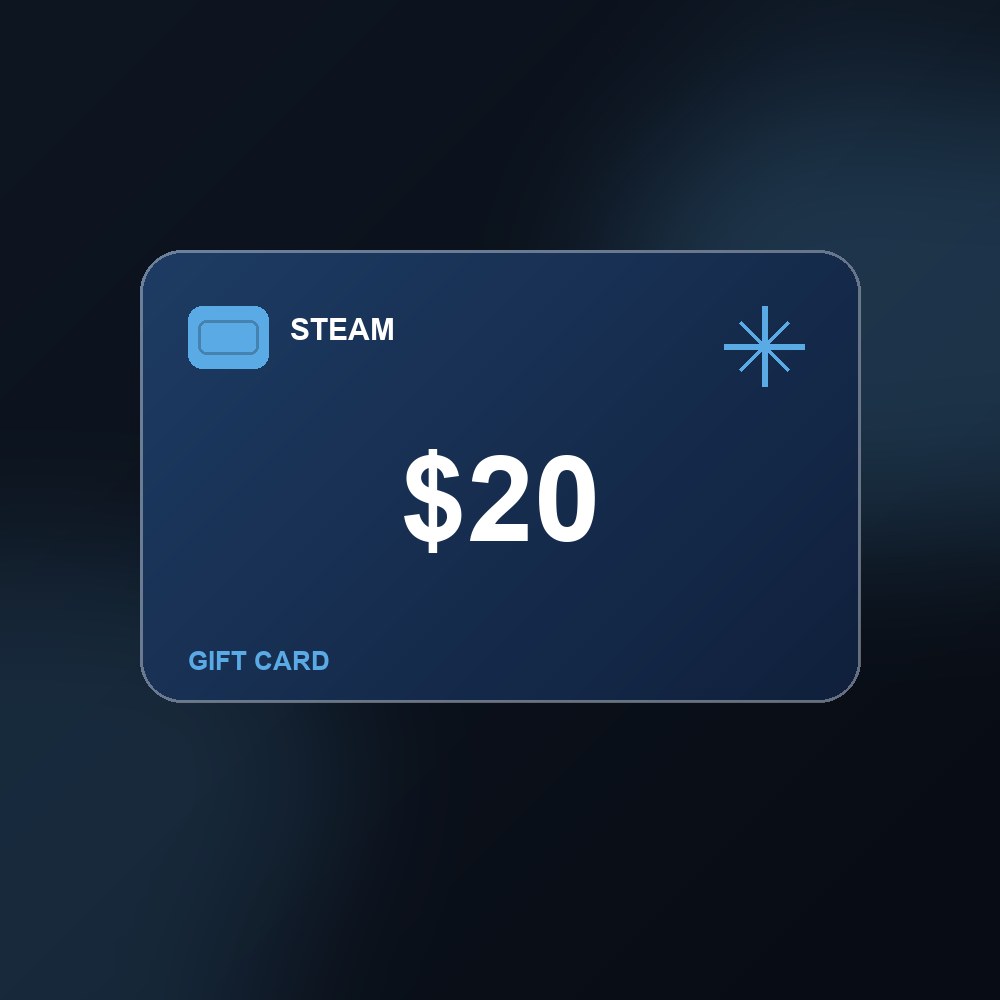 Steam Wallet Code $20