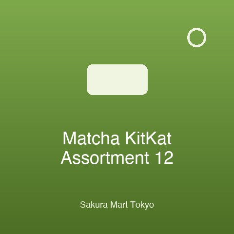 KitKat Matcha Assortment (12 pcs)