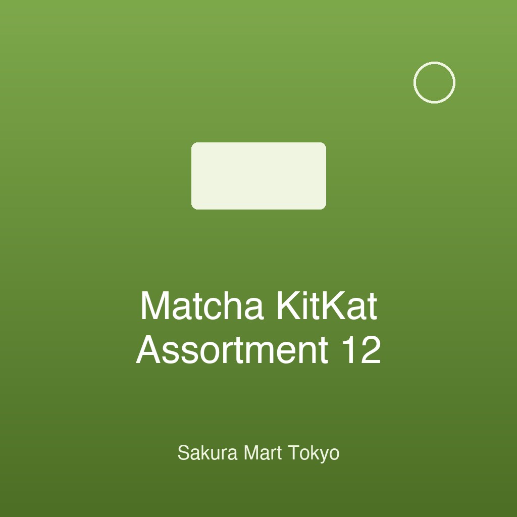 KitKat Matcha Assortment (12 pcs)