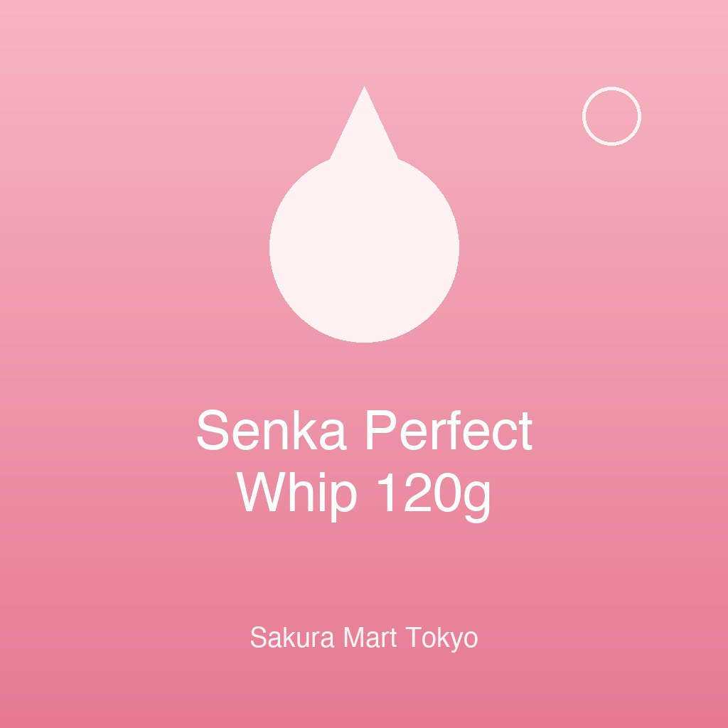 Senka Perfect Whip Facial Cleanser 120g