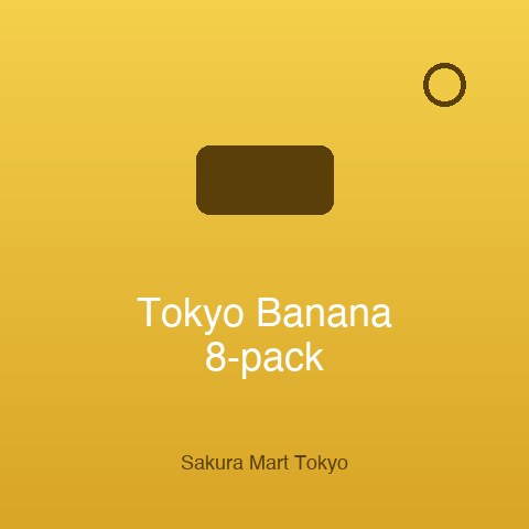 Tokyo Banana 8-pack