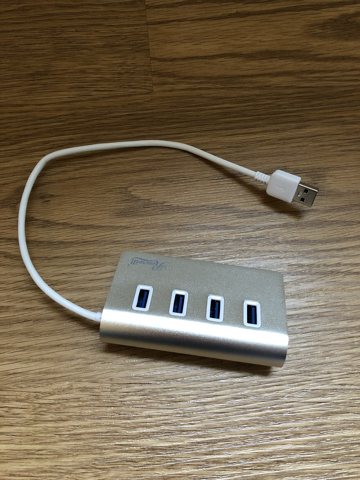 4-Port USB Hub Aluminium